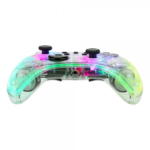 Deltaco Gaming Trådløs Controller til Nintendo Switch Transparent RGB