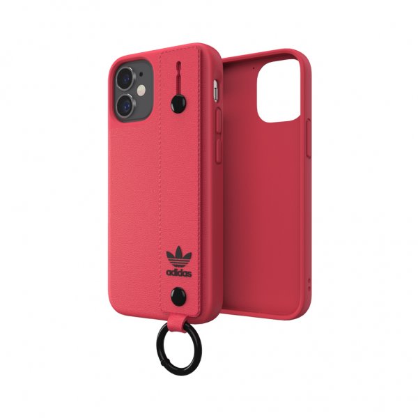 Adidas iPhone 12 Mini Cover Håndstrop Cover Rosa