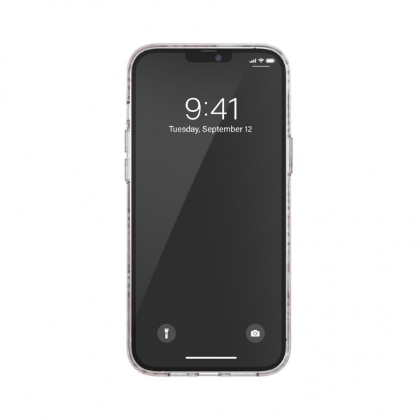 Diesel iPhone 12 Pro Max Cover Snap Case Clear AOP Rød/Grå