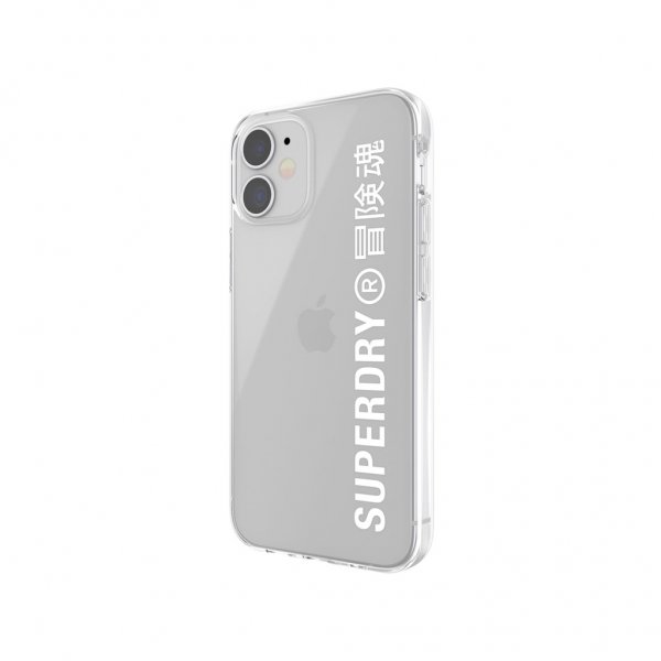 Superdry iPhone 12 Mini Cover Snap Case Klar Hvid