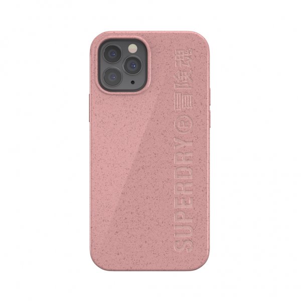 Superdry iPhone 12/iPhone 12 Pro Cover Snap Case Komposterbare Materialer Rose Pink