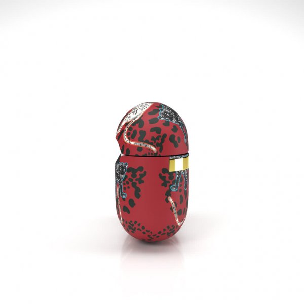 Richmond & Finch AirPods Pro Cover Samba Red Leopard