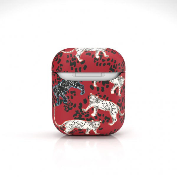Richmond & Finch AirPods (1/2) Cover Samba Red Leopard