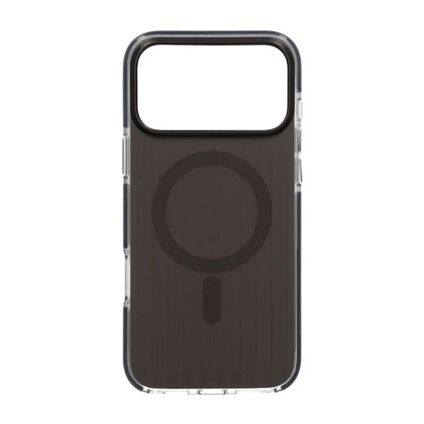 iPhone 17 Pro Max Cover Bølget MagSafe Sort