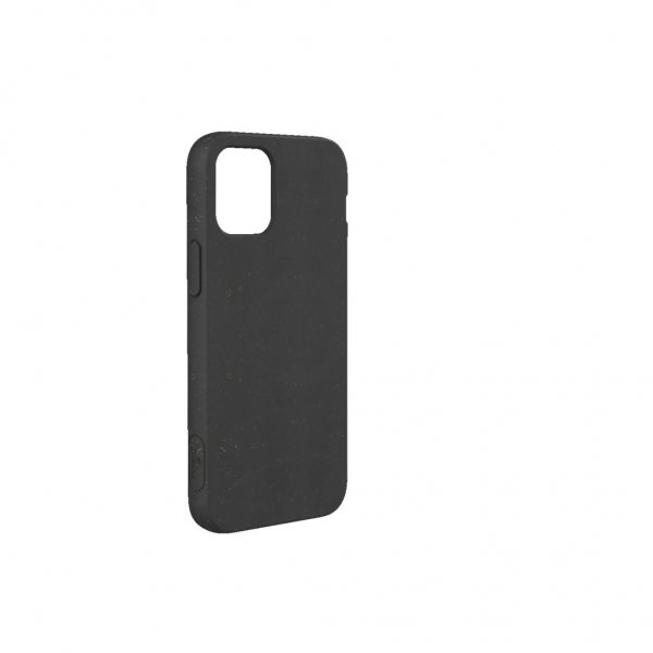 Pela iPhone 12/iPhone 12 Pro Cover Miljøvenligt Sort