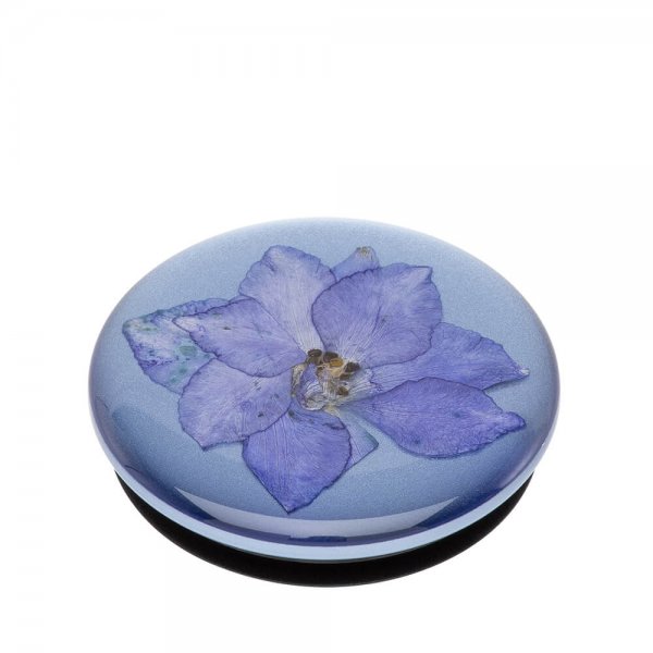 Popsockets PopGrip Pressed Flower Larkspur