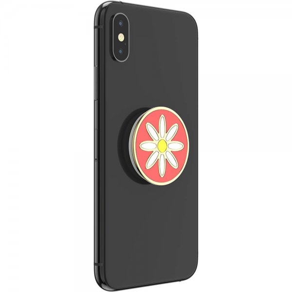 Popsockets PopGrip Enamel Quaint Daisy Coral