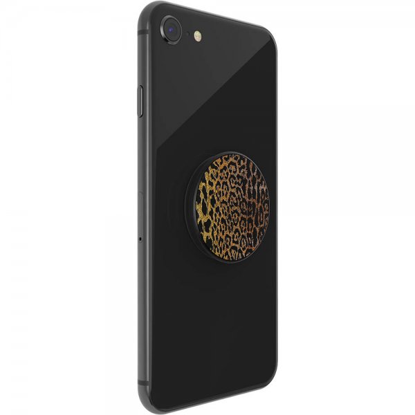Popsockets PopGrip Embossed Metal Leopard