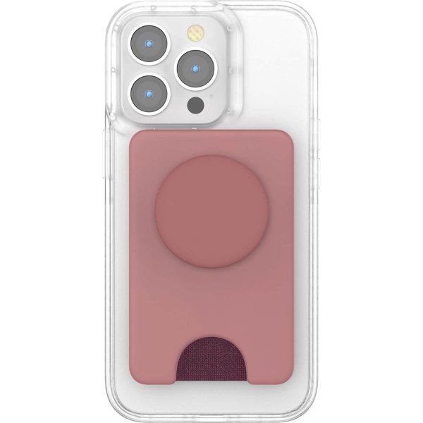 Popsockets PopWallet+ til MagSafe Clay