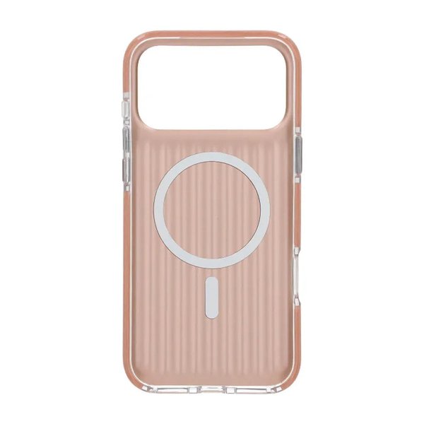 iPhone 17 Pro Max Cover Bølget MagSafe Lysebrun
