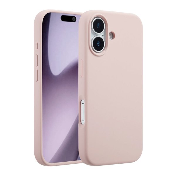 Rvelon iPhone 17 Cover Silikone MagSafe Lyserød