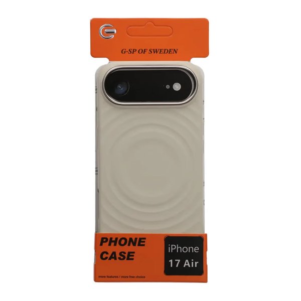 iPhone Air Cover Silikone MagSafe Beige