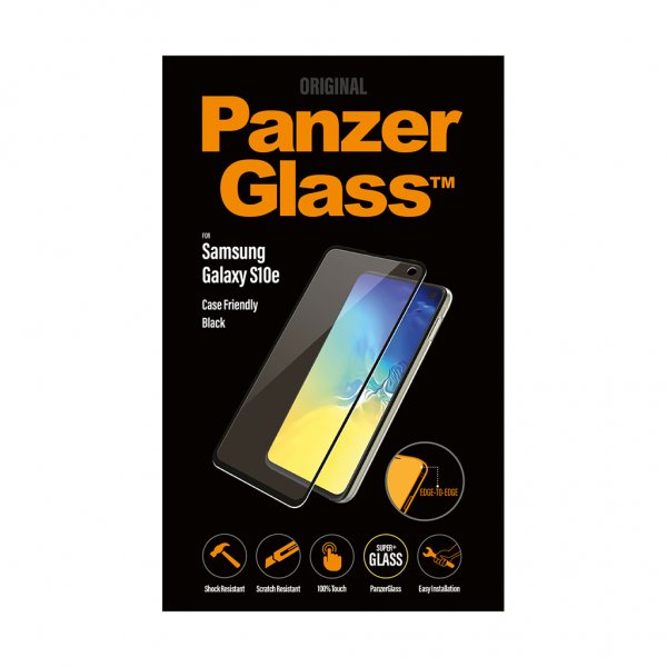 PanzerGlass Samsung Galaxy S10E Skærmbeskyttelse Case Friendly Edge-to-Edge