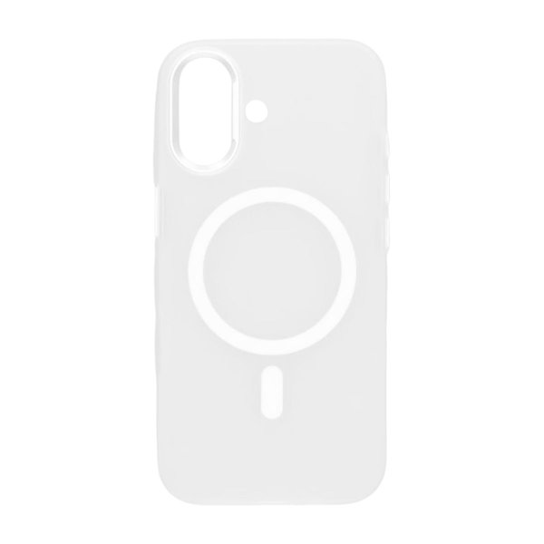 iPhone 17 Cover Kameraramme MagSafe Hvid