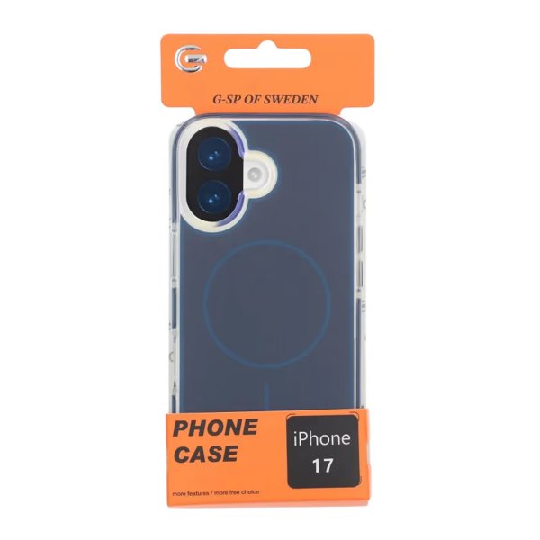 iPhone 17 Cover Bumper MagSafe Blå