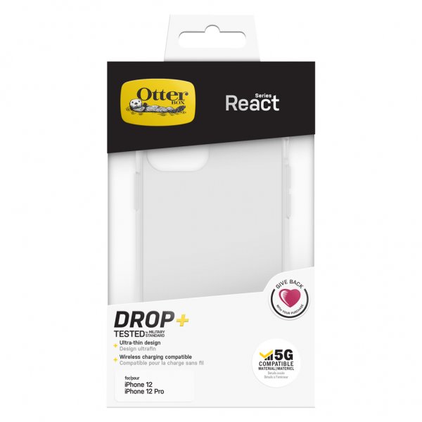 Otterbox iPhone 12/iPhone 12 Pro Cover React Transparent
