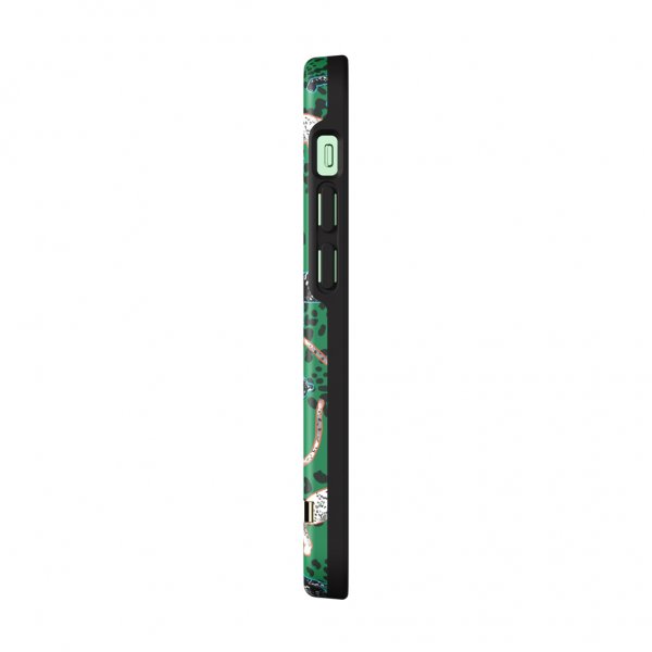 Richmond & Finch iPhone 12 Mini Cover Green Leopard