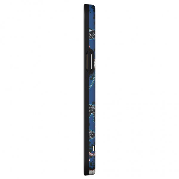 Richmond & Finch iPhone 12 Pro Max Cover Blue Leopard