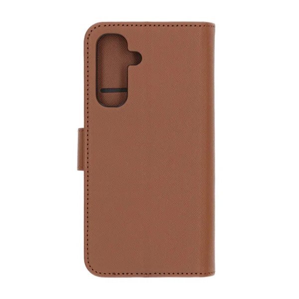 Samsung Galaxy A17 Cover med Kortlomme Standerfunktion Brun