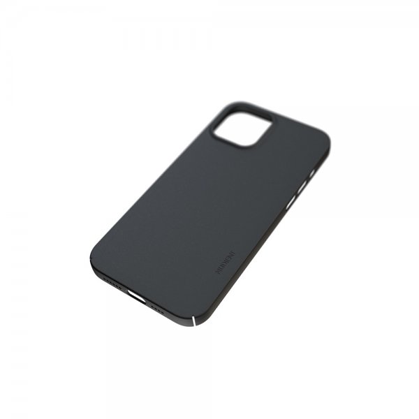 Nudient iPhone 12 Pro Max Cover Thin Case V3 MagSafe Ink Black