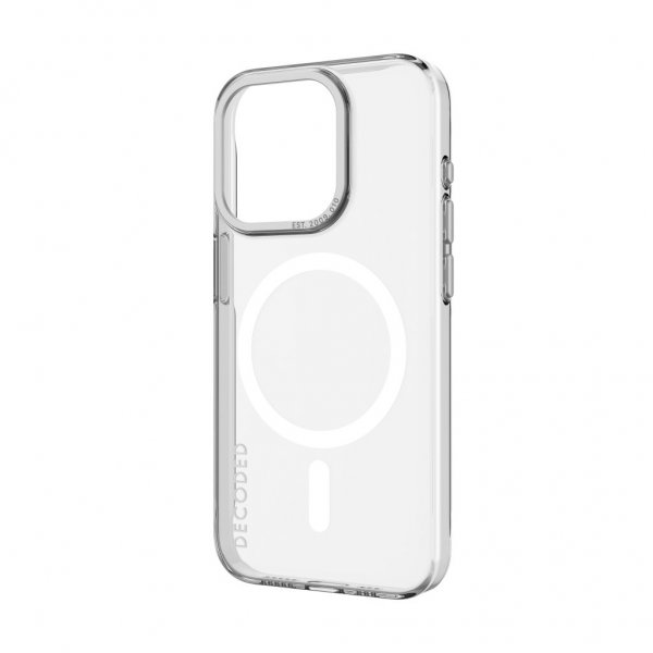 Decoded iPhone 15 Pro Cover Genbrugsplast Klar Etui Gennemsigtigt