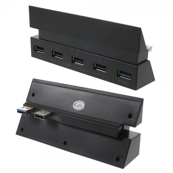 Dobe 5-ports USB-hub til PlayStation 4
