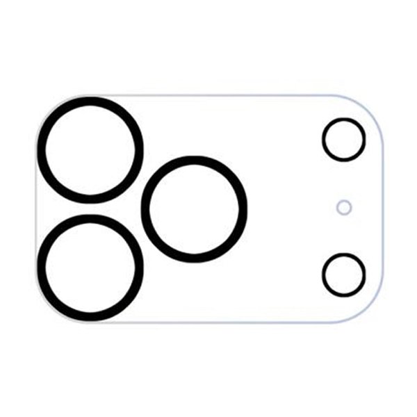 iPhone 17 Pro Max Kameralinsebeskytter i Hærdet Glas