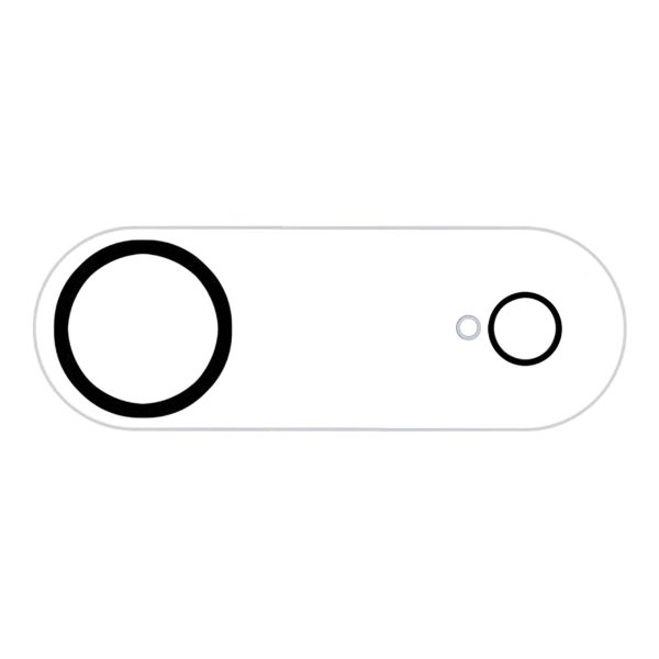 iPhone Air Kamerabeskytter Hærdet Glas