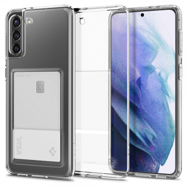 Spigen Samsung Galaxy S21 Plus Cover Crystal Slot Crystal Clear