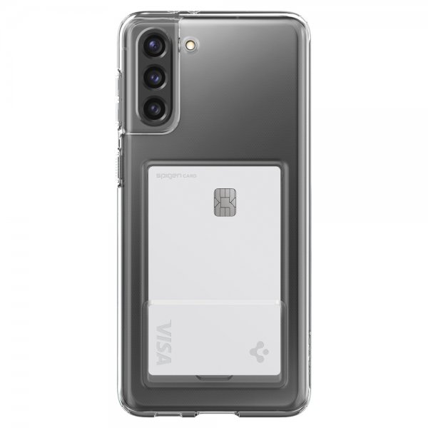Spigen Samsung Galaxy S21 Plus Cover Crystal Slot Crystal Clear