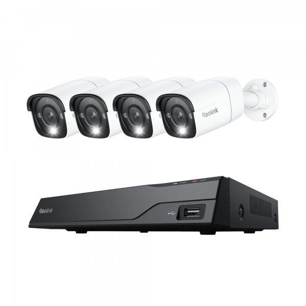 Reolink NVS8-8MB4 4K UHD-sikkerhedssystem 8-kanals NVR