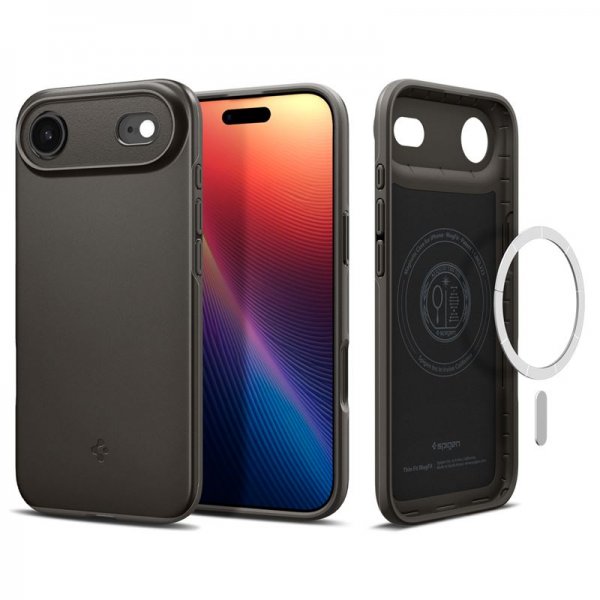 Spigen iPhone Air Cover Thin Fit MagFit Gunmetal