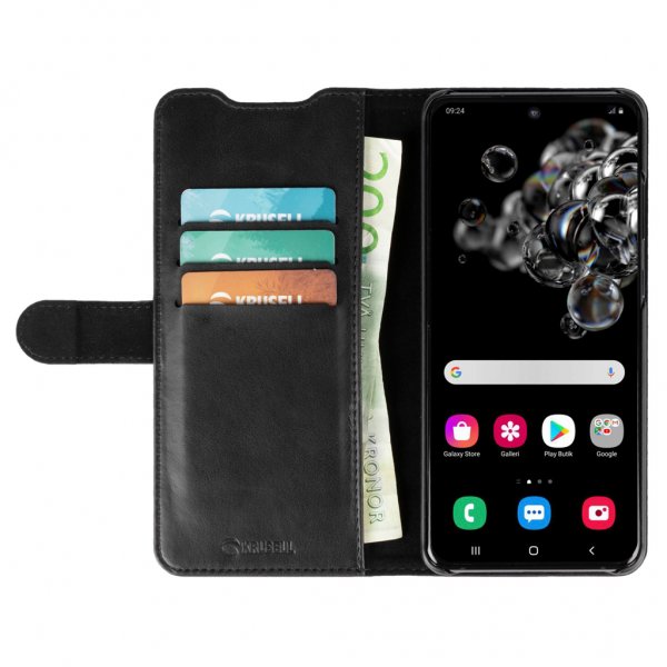 Krusell Samsung Galaxy S20 Ultra Etui PhoneWallet Sort