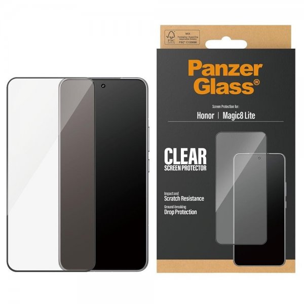 PanzerGlass Honor Magic 8 Lite Skærmbeskyttelse Ultra-Wide Fit
