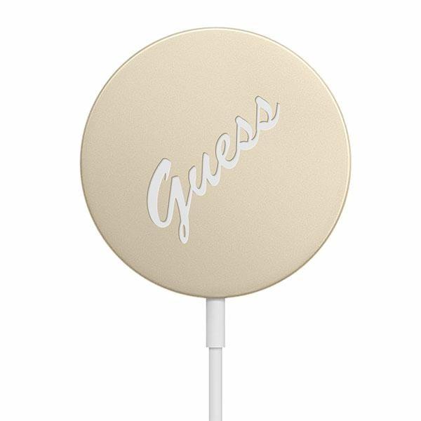 Guess Trådløs Oplader Magnetic Vintage 15W Guld
