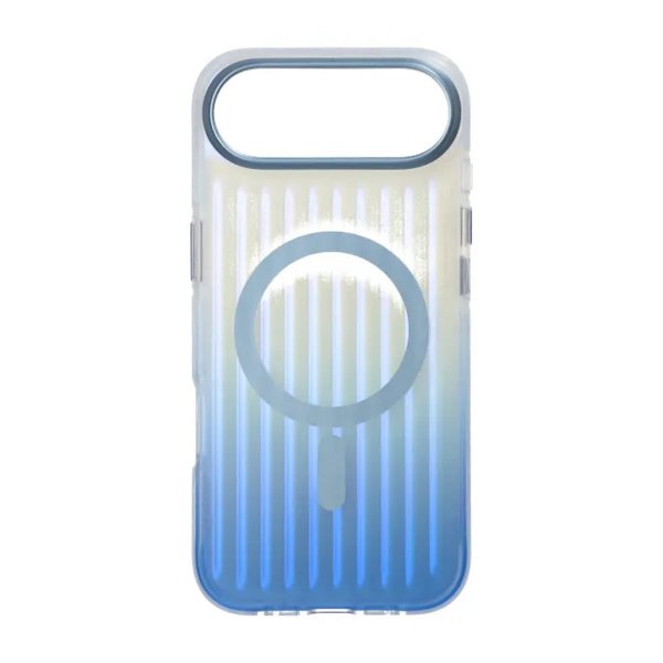 iPhone Air Cover Bølget MagSafe Blå