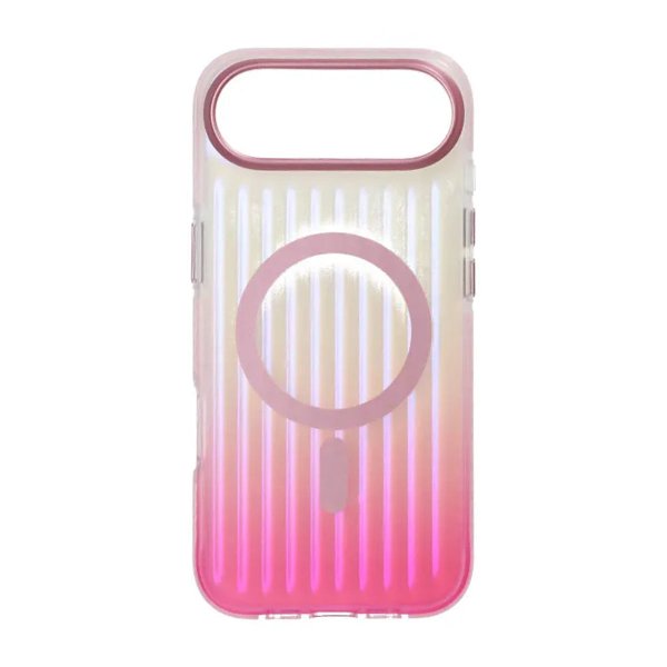 iPhone Air Cover Bølget MagSafe Pink