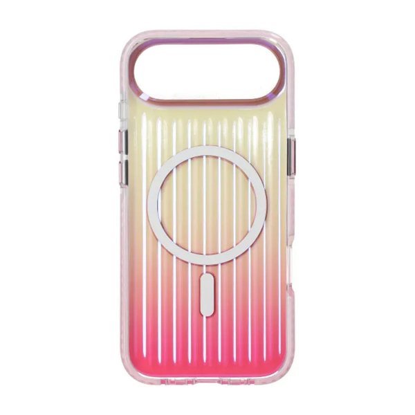 iPhone Air Cover Bølget MagSafe Pink