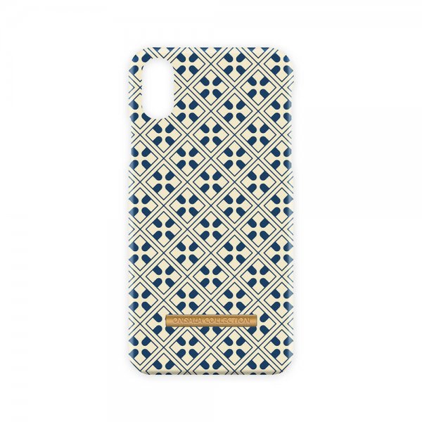 Onsala iPhone X/Xs Cover Fashion Edition Blue Marocco