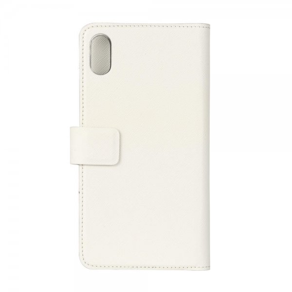 Onsala iPhone Xs Max Etui Fashion Edition Aftageligt Cover Saffiano Hvid