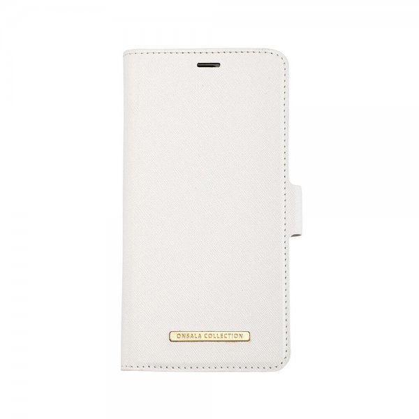 Onsala iPhone 11 Pro Max Cover Fashion Edition Aftageligt Cover Saffiano Hvid