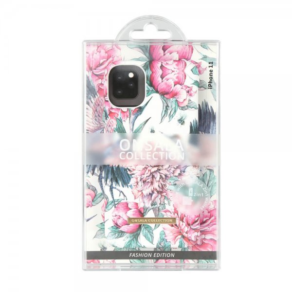 Onsala iPhone 11 Cover Fashion Edition Pink Crane