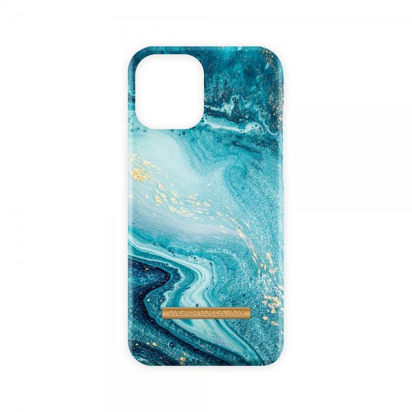 Onsala iPhone 13 Pro Cover Fashion Edition Blue Sea Marble