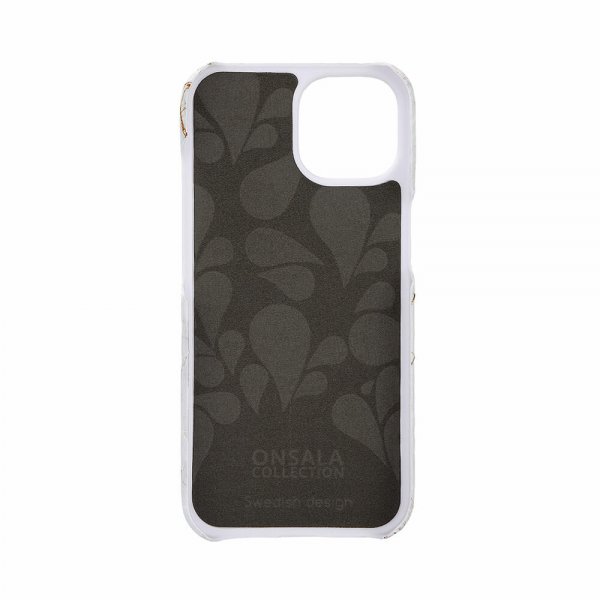 Onsala iPhone 15 Cover MagSeries White Rhino Marble