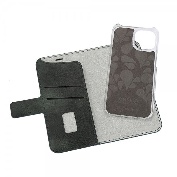 Onsala iPhone 15 Plus Cover MagSeries Aftageligt Cover Grøn