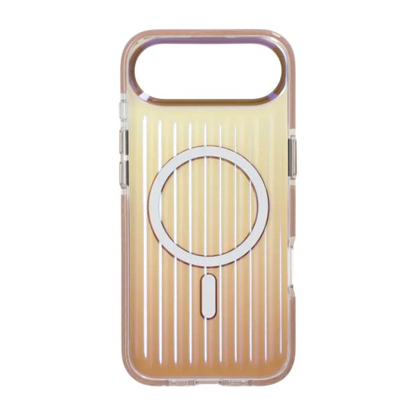 iPhone Air Cover Bølget MagSafe Guld
