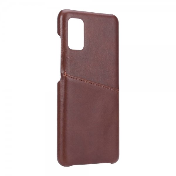 Onsala Samsung Galaxy A41 Cover med et Kortrum Brun