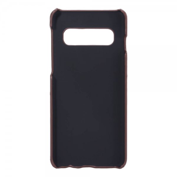 Onsala Samsung Galaxy S10 Cover med et Kortrum Brun