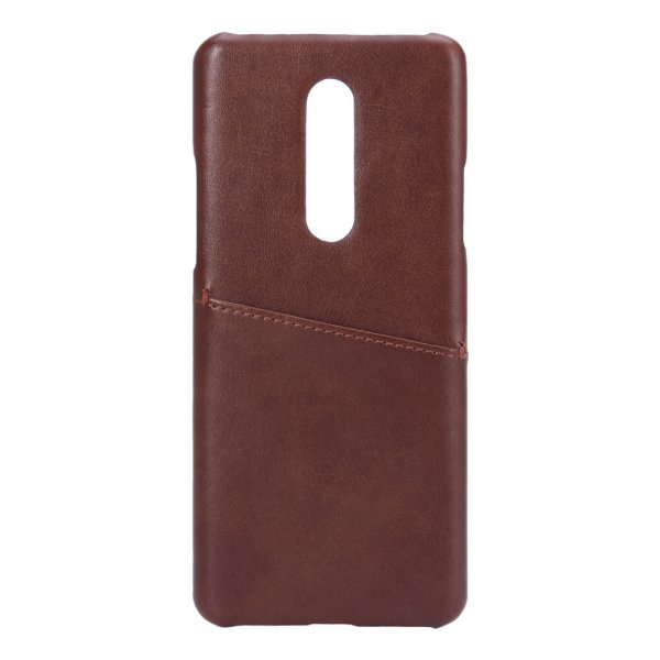 Onsala OnePlus 8 Cover med Kortlomme Brun