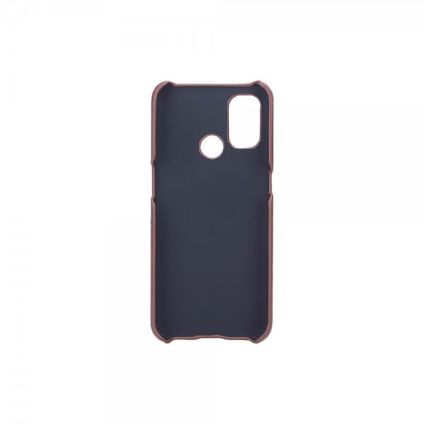 Onsala OnePlus Nord N100 Etui med kortholder Brun